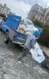 حمل نخاله و مصالح ساختمانی