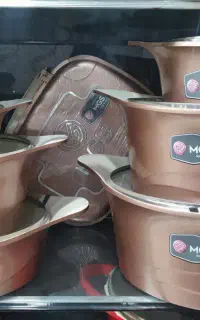 سرویس قابلمه 12و14پارچه گرانیت طرح کره ایCام جی اس