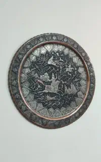 تُحفِه ی استاد ملکوتی ( سینی مِسی امضا دار)