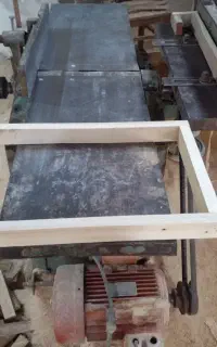 کلاف چوبی و یاقاب چوبی دور کانال کولر