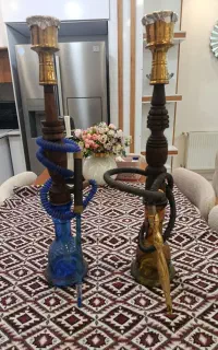 قلیان چوبی