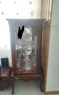 ویترین دکوری پوست گردو
