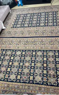 ۲عدد فرش طرح ابریشم دونه ای ۸تومان فروش فوری