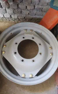 رینگ وتیوپ تراکتور 475و285جفت  رینگ جلو فابریکی