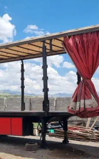 کانتین چادری سه محور فروش و اجاره