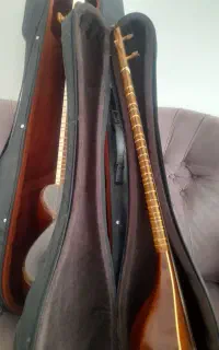 ساز سه تار ساخته استاد عزیزی