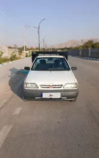 پراید  وانت. بدون رنگ