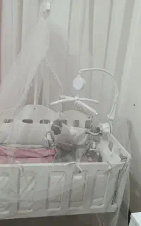 گهواره همراه با موزیکال کاملا سالم  استفاده نشده