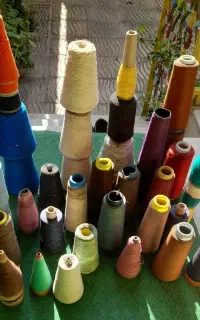 نخ ترویرا و آکریلیک و ته دوک