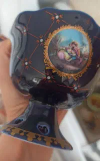 بستنی خوری لیلی مجنون سورمه ای
