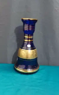 تنگ قلیان چک اصل با آب طلای کامل