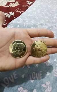 سکه مدال روکش طلا