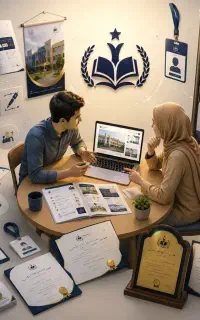 طراحی تخصصی تمام خدمات گرافیکی مدارس و آموزشگاه‌ها