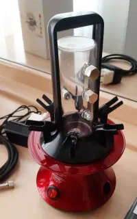 ست کامل ایربراش حرفه ای (کمپرسور مخزن دار و قلم)