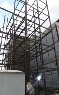 جوشکاری سیاراسکلت.هوابرش.خرده کاری.تیرچه اکاسیف