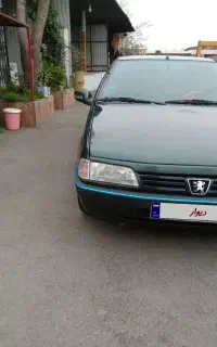 پژو405یشمی در حد نو