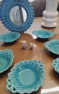 ظرف به همراه آینه