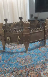 منقل عتیقه برنجی