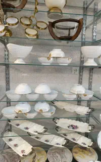 پایه قفسه استیل ۲متری باشیشه ۲۴عددپایه