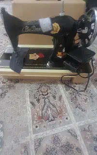 چرخ خیاطی برقی سرویس شده ۵میلیون تومان