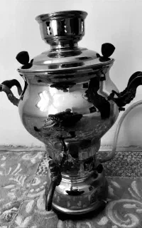 سماور گازی عتیقه در حد نو