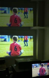 ویدیو پروژکتور پخش فوتبال کافه رستوران HDMI بیسیم