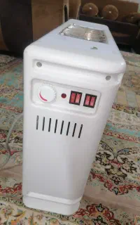ساعت ایستاده، بخاری برقی، فرش