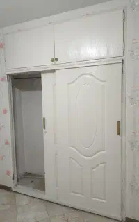 تبدیل درب لولایی کمد به درب ریلی