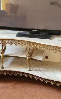 میز تیوی بزرگ برنجی