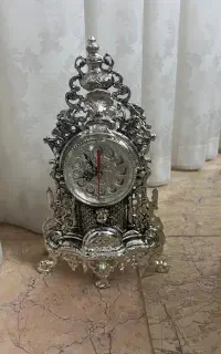 ساعت برنز رومیزی
