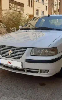 سمند ۹۴ بی رنگ Ef7 دوگانه کارخانه