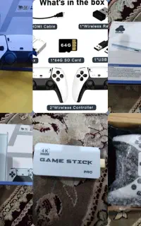 کنسول بازی گیم استیک پرو طرح PS5 مدل Game