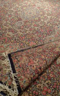 قالی دستباف راوری ۱۲ متری صدرصد جفت