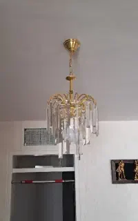 لوستر کریستالی ۳ عدد