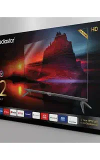 تلویزیون 32 اینچ هوشمند دو گیرنده مدیا استار