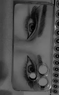 طراحی چهره سیاه قلم