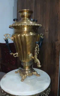 سماور روسی اصل شناسنامه دار