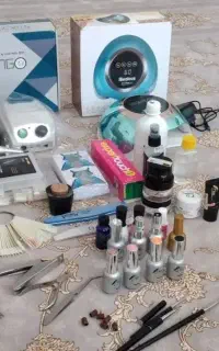 وسایل ناخن کاری کامل