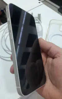 ایفون ۱۳ نرمال سفید+شارژر+قاب
