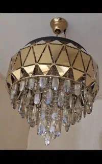 لوستر دایرهای الماسی ریموتدار