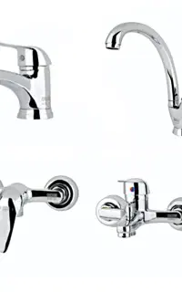 مجموعه 4عددی شیرآلات کیمیا سری اکو