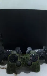 PS3 Slim 500GB + بازی های کمیاب + ۳دسته