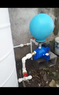 تاسیسات ، لوله کشی و نصب منبع آب فومن