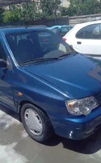 پراید۱۱۱ مدل۹۰ آبی