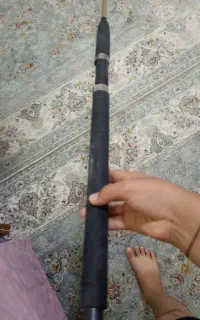 چوب آلبا استار اثل طول 3 متر سیم بکسل دار سه تیکه