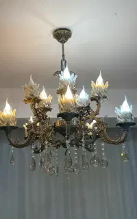 لوستر ده شاخه