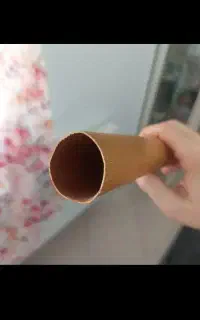 چوب پرده طلایی گرد
