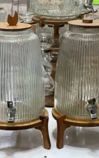 کلمن بلور پایه دار