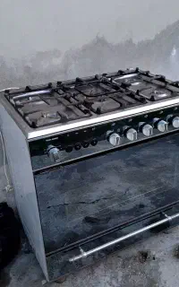 اجاق گاز پنج شعله فردار تمام استیل