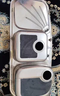 2 عدد سینک ظرف شویی سالم